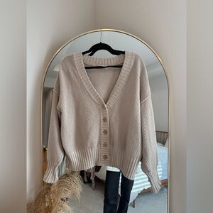 Free People Hailee Cardi Set sz Small